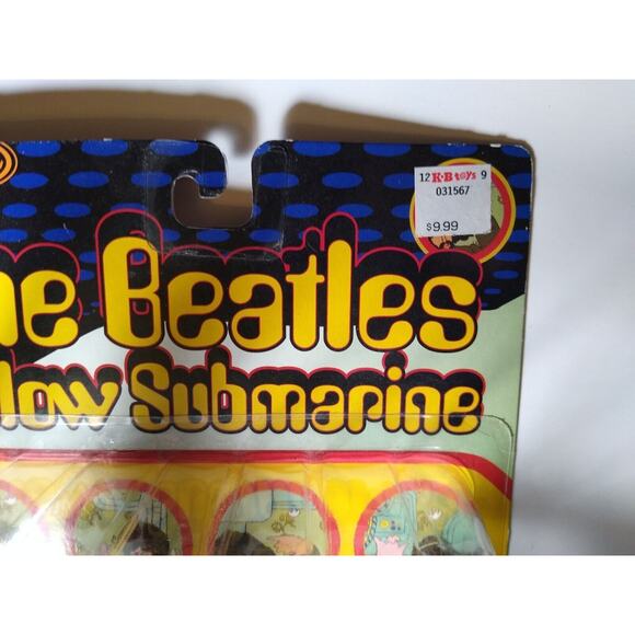 The Beatles Yellow Submarine George Harrison Action Figure 1999 & Sub Mod Groovy - Picture 5 of 9